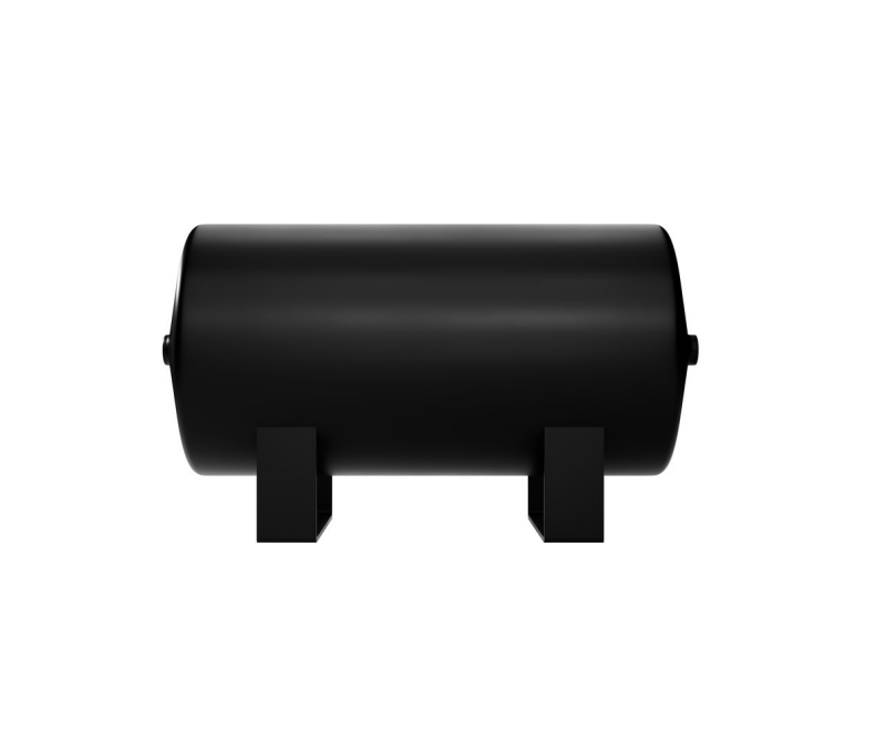 Firestone 9462 - FIR9462 - Firestone Air Tank 2 Gallon 7in. x 14.5in. (2) 1/4in. NPT Ports 150 PSI Max - Black (WR17609462) - Shipped in Europe - Tuningsupply.com