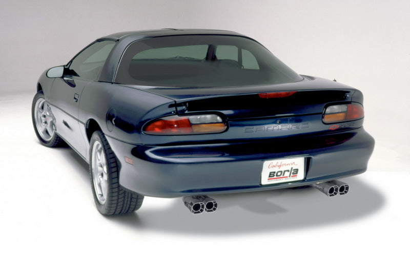 Borla 14780 - BOR14780 - Borla 98-01 CAMARO/TRANS AM 5.7L V8 AT/MT Catback Exhaust Quad Tips - Shipped in Europe - Tuningsupply.com