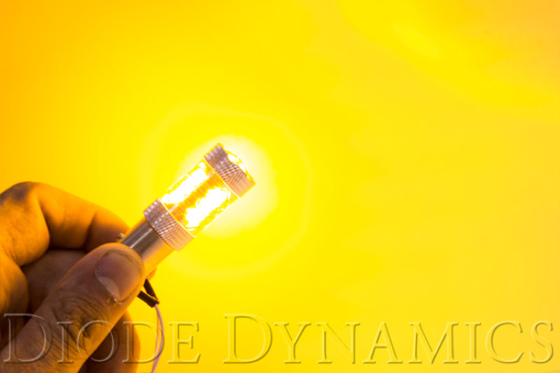 Diode Dynamics DD0004P - DIODD0004P - Diode Dynamics 1156 LED Bulb HP48 LED - Amber (Pair) - Shipped in Europe - Tuningsupply.com