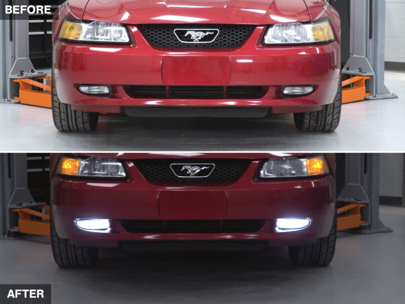Raxiom 393042 - RAX393042 - Raxiom 94-04 Ford Mustang Excl 03-04 Cobra Axial Series LED Fog Light Bulbs - Shipped in Europe - Tuningsupply.com