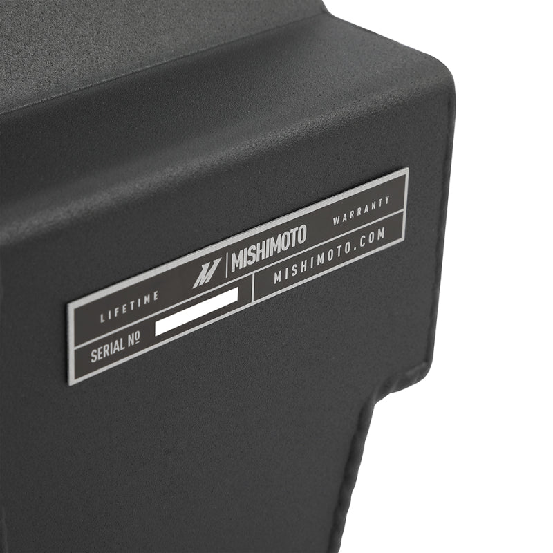 Mishimoto MMRT-F2D-11PMWBK - MISMMRT-F2D-11PMWBK - Mishimoto 11-19 Ford 6.7L Powerstroke Aluminum Degas Tank - Micro-Wrinkle Black - Shipped in Europe - Tuningsupply.com