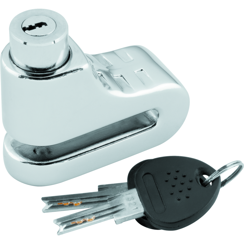 BikeMaster 132248 - BKM132248 - Bully Lock Disc Lock 5.5mm - Chrome - Shipped in Europe - Tuningsupply.com
