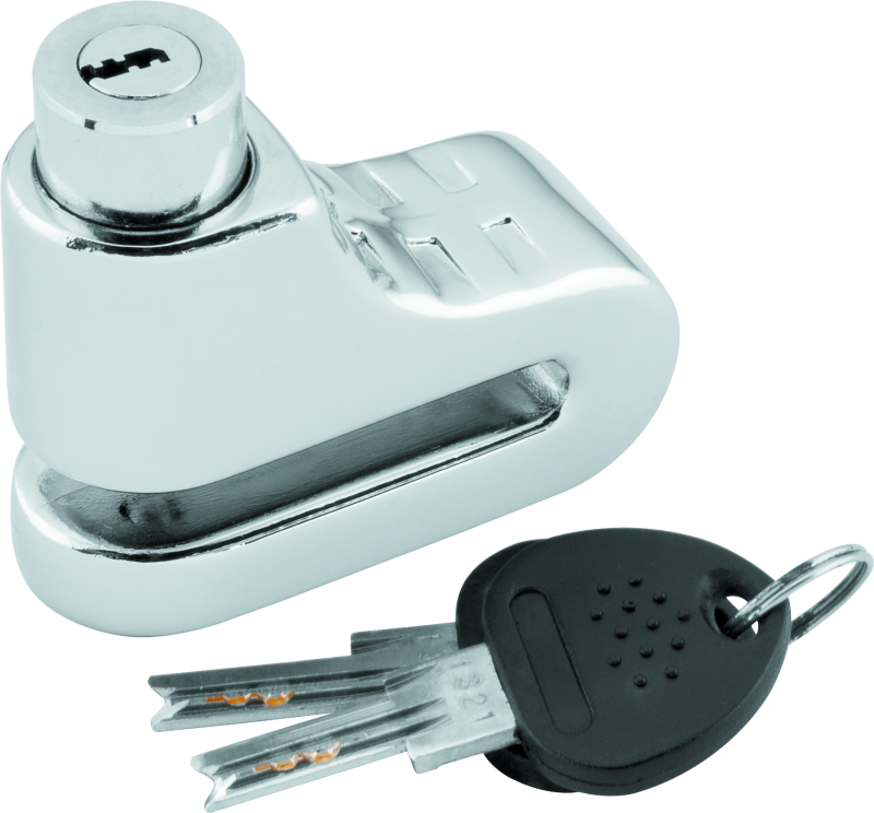 BikeMaster 132248 - BKM132248 - Bully Lock Disc Lock 5.5mm - Chrome - Shipped in Europe - Tuningsupply.com