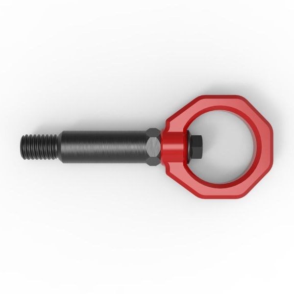 aFe 450-721001-R - AFE450-721001-R - aFe Control Front Tow Hook Red 20-21 Toyota GR Supra (A90) - Shipped in Europe - Tuningsupply.com