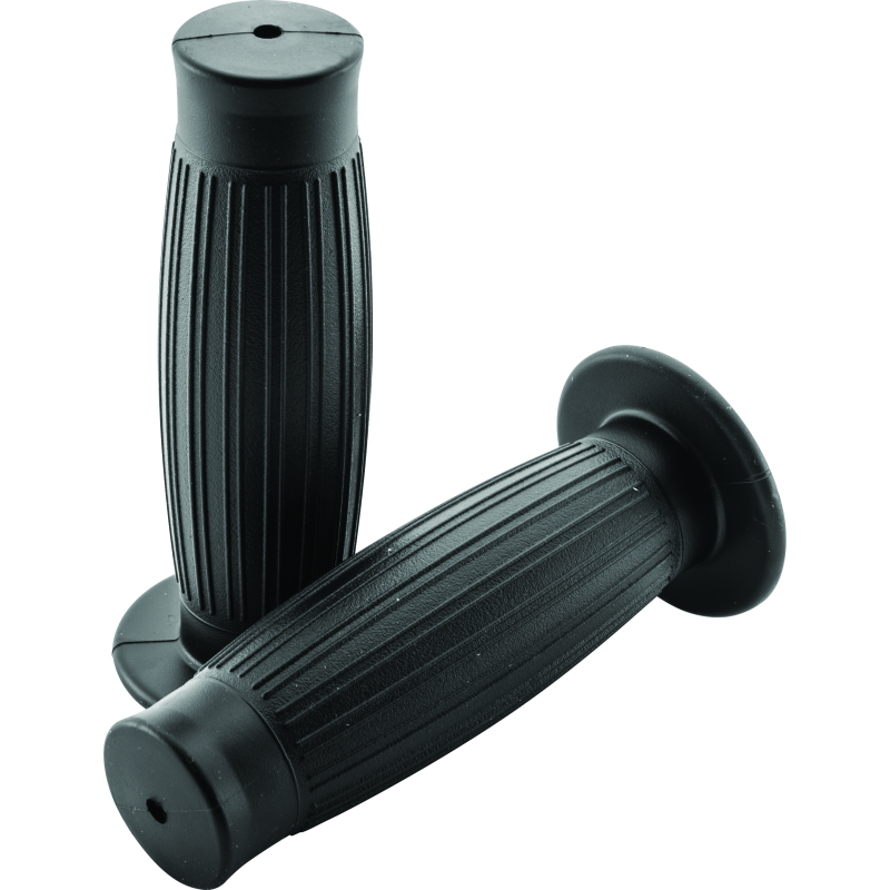 BikeMaster 102301 - BKM102301 - BikeMaster - Blacktop Grips - Black - Shipped in Europe - Tuningsupply.com