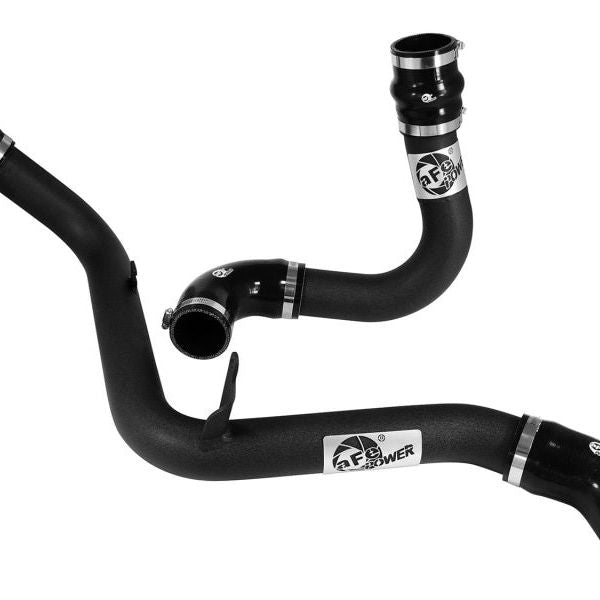 aFe 46-20184-B - AFE46-20184-B - aFe Bladerunner 2.5in Intercooler Hot and Cold Side Tubes, 13-14 Ford Focus ST 2.0L (t) *Black* - Shipped in Europe - Tuningsupply.com