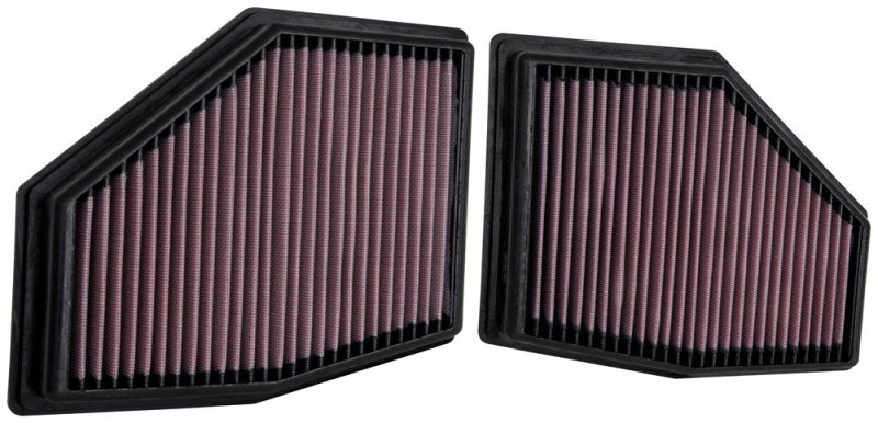 K&N Engineering 33-3155 - KNN33-3155 - K&N 2020 BMW M550i 4.4L V8 Replacement Air Filter (2 Per Box) - Shipped in Europe - Tuningsupply.com