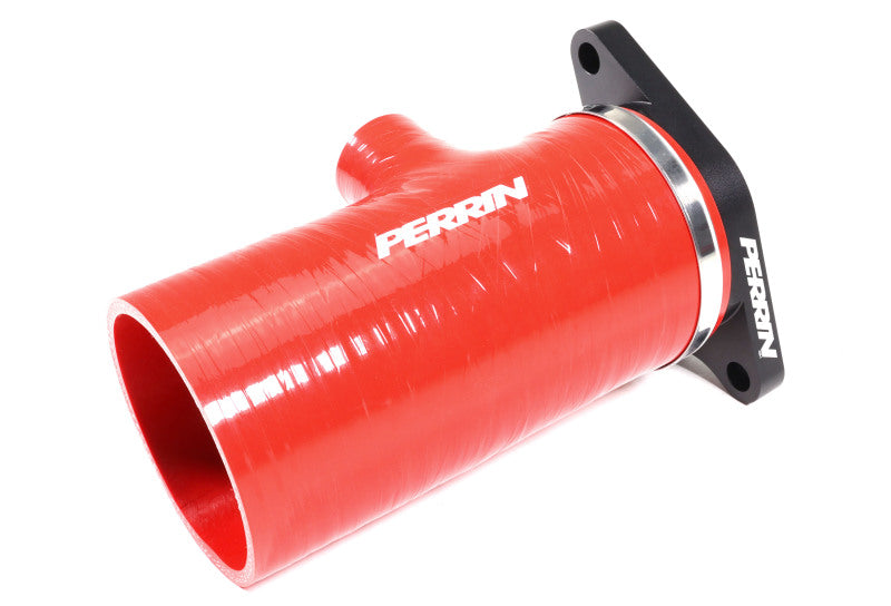 Perrin Performance PSP-INT-428RD - PERPSP-INT-428RD - PERRIN 22-26 Subaru WRX Short Type Turbo Inlet Hose - Red - Shipped in Europe - Tuningsupply.com
