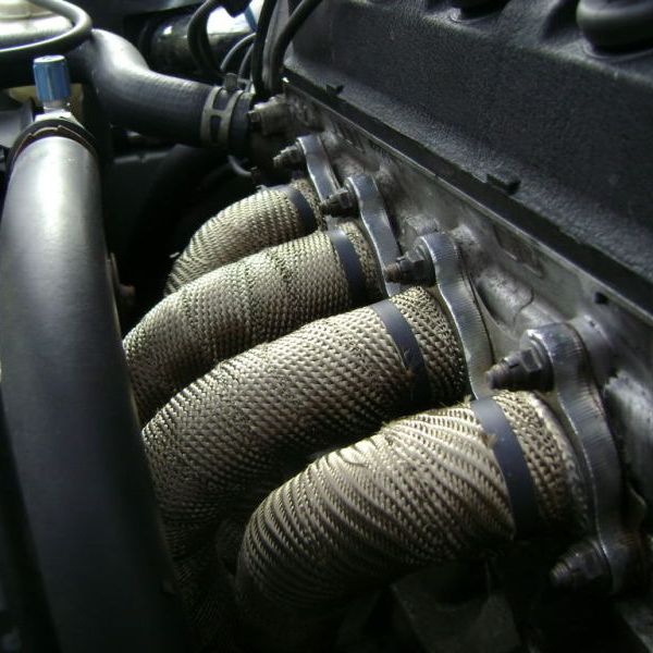 Mishimoto MMTW-235 - MISMMTW-235 - Mishimoto 2 inch x 35 feet Heat Wrap with Stainless Locking Tie Set - Shipped in Europe - Tuningsupply.com