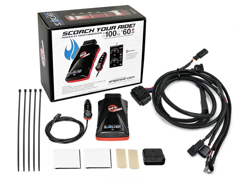 aFe 77-86015 - AFE77-86015 - aFe Scorcher Blue Module 24-25 Toyota Tacoma / 2025 4Runner L4 2.4L (T) - Shipped in Europe - Tuningsupply.com