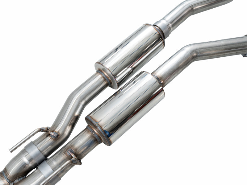 AWE Tuning 3015-28625 - AWE3015-28625 - AWE Tuning 2021+ Ford Explorer Tremor 3.0TT 0FG Dual Rear Exit Exhaust w/ Bash Guard - Shipped in Europe - Tuningsupply.com