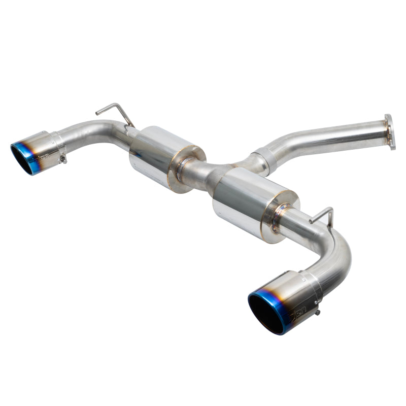 Injen - INJSES1343ABTT - Injen 19-22 Hyundai Veloster N L4 2.0L Turbo Performance SS Axle Back Exhaust System - Burnt Ti Tips - Shipped in Europe - Tuningsupply.com