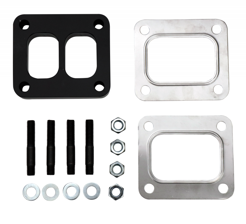 Wehrli WCF100118 - WCFWCF100118 - Wehrli Universal T4 Spacer Plate Kit 0.5in w/Studs & Gaskets - Shipped in Europe - Tuningsupply.com