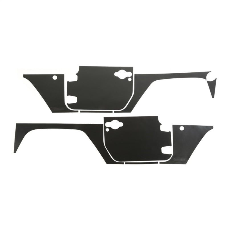 Rugged Ridge 12300.52 - RUG12300.52 - Rugged Ridge Magnetic Protection Panel kit 2-Dr07-18 Jeep Wrangler - Shipped in Europe - Tuningsupply.com