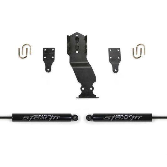 Fabtech FTS22302 - FABFTS22302 - Fabtech 17-20 Ford Superduty 4WD Stealth Dual Steering Stabilizer Kit - Shipped in Europe - Tuningsupply.com