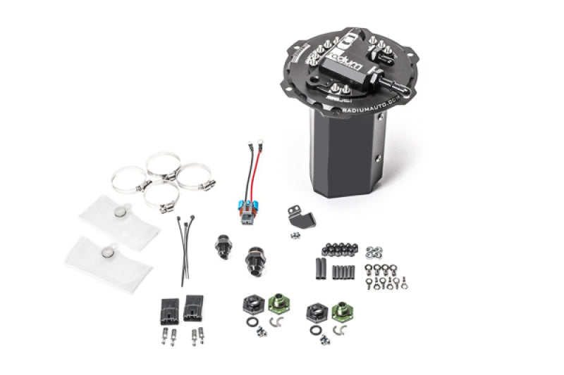 Radium Engineering 20-1642 - RAD20-1642 - Radium Engineering Fuel Hanger Evo X (No Pumps Included) Walbro F90000274/285 - Shipped in Europe - Tuningsupply.com