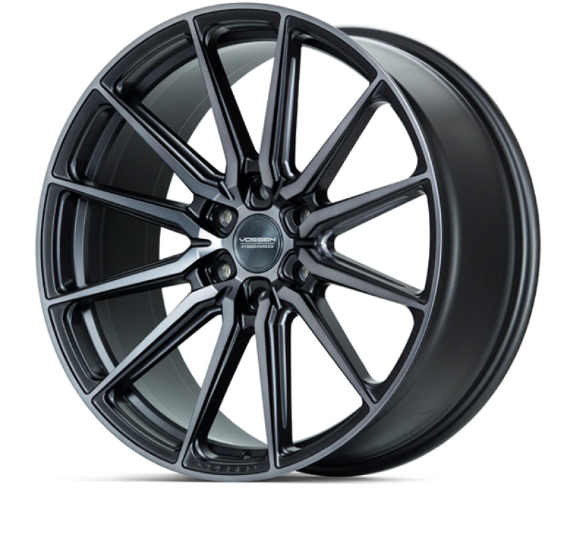 Vossen HF61-2F23 - VOSHF61-2F23 - Vossen HF6-1 22x9.5 / 6x135 / ET20 / Deep Face / 87.1 - Tinted Matte Gunmetal Wheel - Shipped in Europe - Tuningsupply.com