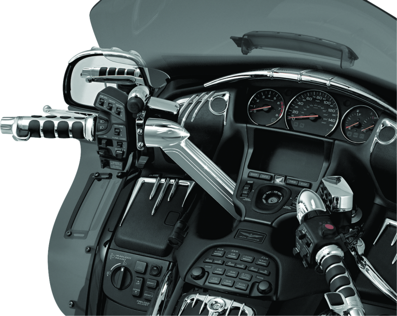 Kuryakyn 3747 - KUR3747 - Kuryakyn Handlebar Top Cover 01-17 GL1800 Chrome - Shipped in Europe - Tuningsupply.com