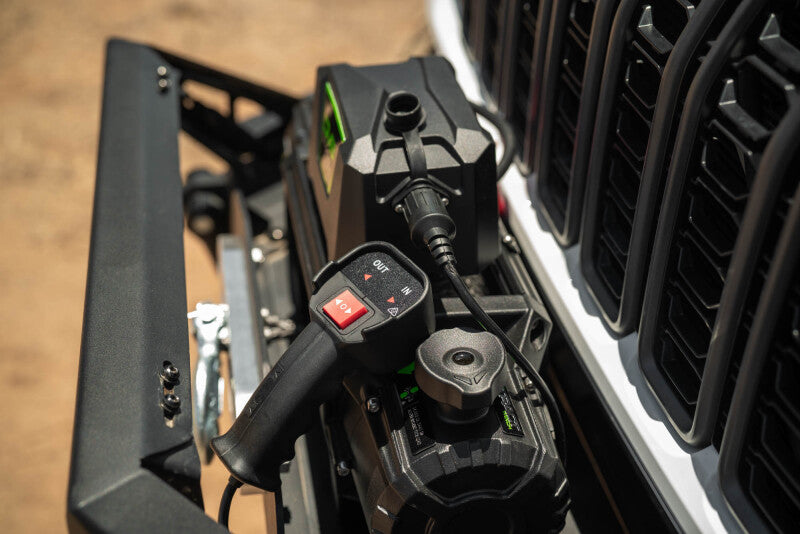 DV8 Offroad WB12K-SR - DVEWB12K-SR - DV8 Xtract 12k Synthetic Rope Winch - Shipped in Europe - Tuningsupply.com