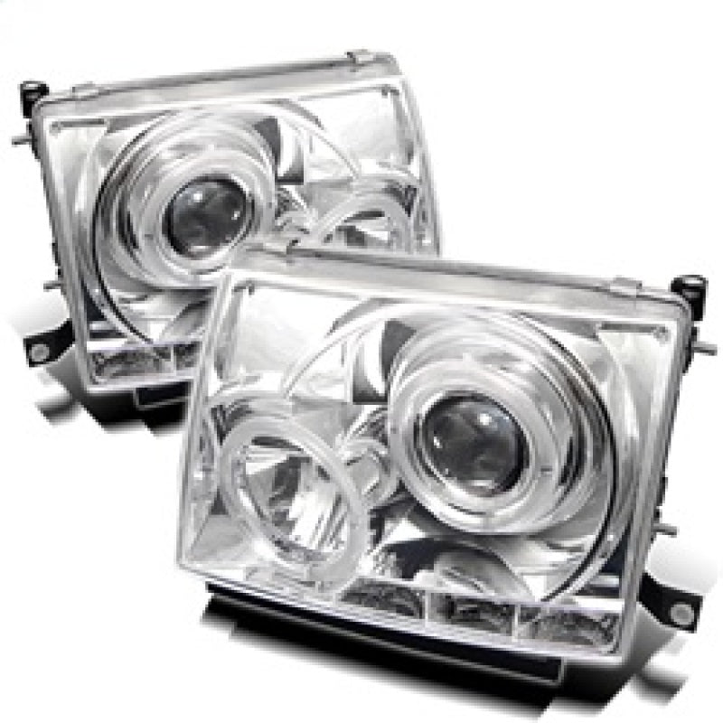 SPYDER 5011954 - SPY5011954 - Spyder Toyota Tacoma 97-00 Projector Headlights LED Halo LED Chrome High H1 Low H1 PRO-YD-TT97-HL-C - Shipped in Europe - Tuningsupply.com