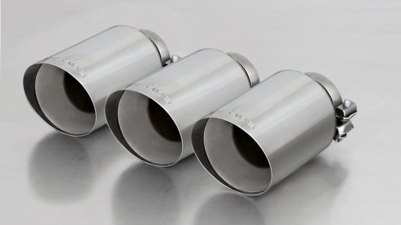 Remus 0036 70SGR - RMS0036 70SGR - Remus 2018 Honda Civic Type-R FK8 2.0T 102mm Straight Chrome Tail Pipe Set (Triple Tip) - Shipped in Europe - Tuningsupply.com