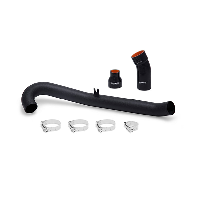 Mishimoto MMICP-FIST-14HWBK - MISMMICP-FIST-14HWBK - Mishimoto 2014+ Ford Fiesta ST Hot-Side Intercooler Pipe Kit - Wrinkle Black - Shipped in Europe - Tuningsupply.com