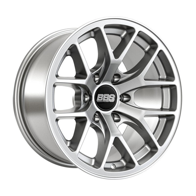 BBS TS-P179084N1203 - BBSTS-P179084N1203 - BBS TS-P 17x9in - 6x139.7 - 106.1 CB - ET-12 - Satin Silver Wheel - Shipped in Europe - Tuningsupply.com