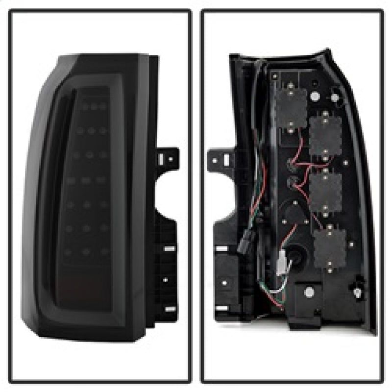 SPYDER 5085078 - SPY5085078 - Spyder Chevy Tahoe / Suburban 15-17 LED Tail Lights - Black Smoke (ALT-YD-CTA15-LED-BSM) - Shipped in Europe - Tuningsupply.com