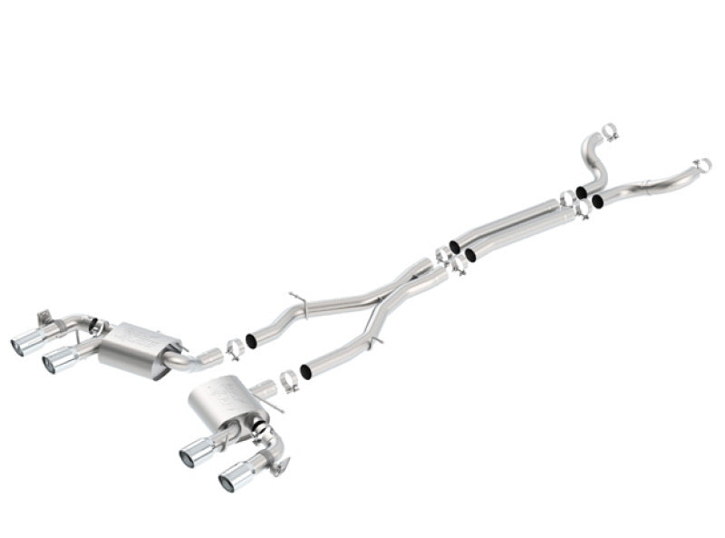 Borla 140727 - BOR140727 - Borla 2017+ Chevy Camaro ZL1 6.2 ATAK Catback Exhaust w/ Dual Split Rear Exit - Shipped in Europe - Tuningsupply.com