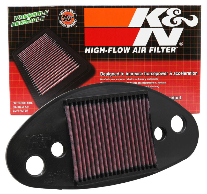 K&N Engineering SU-8001 - KNNSU-8001 - K&N Replacement Air Filter for 01-04 Suzuki VL800LC Intruder / 05-08 Boulevard - Shipped in Europe - Tuningsupply.com