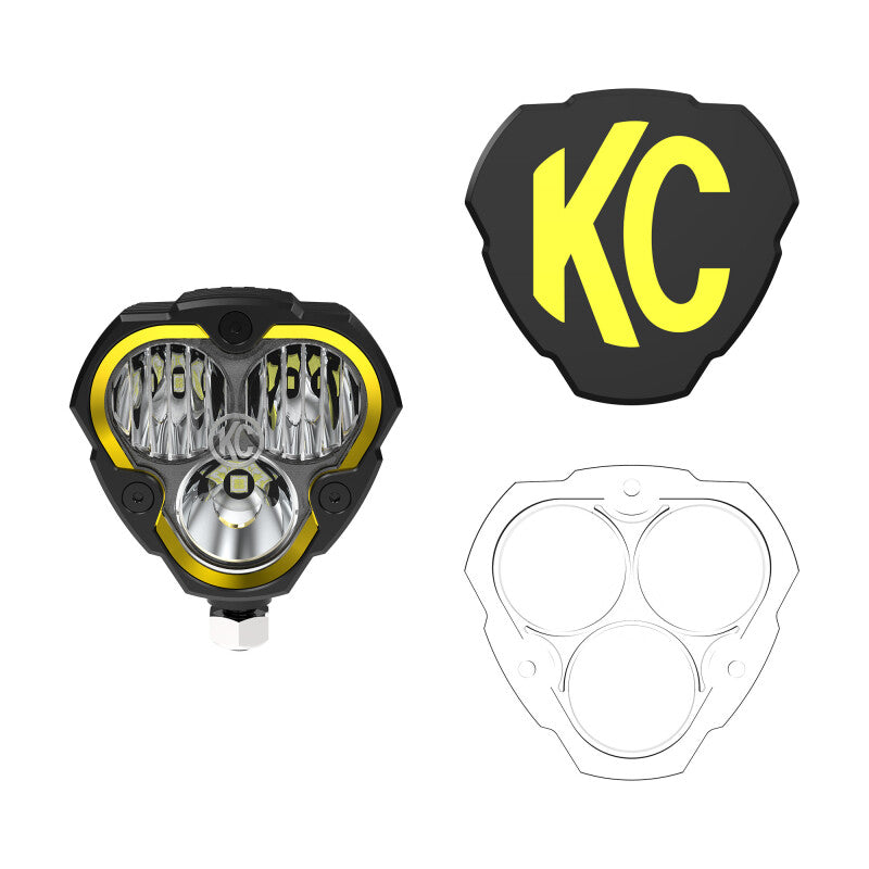 KC HiLiTES 1288 - KCL1288 - KC HiLiTES FLEX ERA 3 LED Light - Single Light Master Kit - Shipped in Europe - Tuningsupply.com