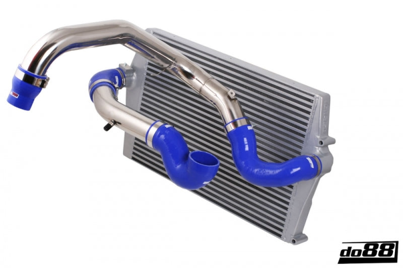 do88 BIG-X70-S-MG - DOBBIG-X70-S-MG - do88 00-02 Volvo S60/V70 2.0T/2.3T/2.4T (T5) BigPack Intercooler Kit w/Black Hoses - Shipped in Europe - Tuningsupply.com
