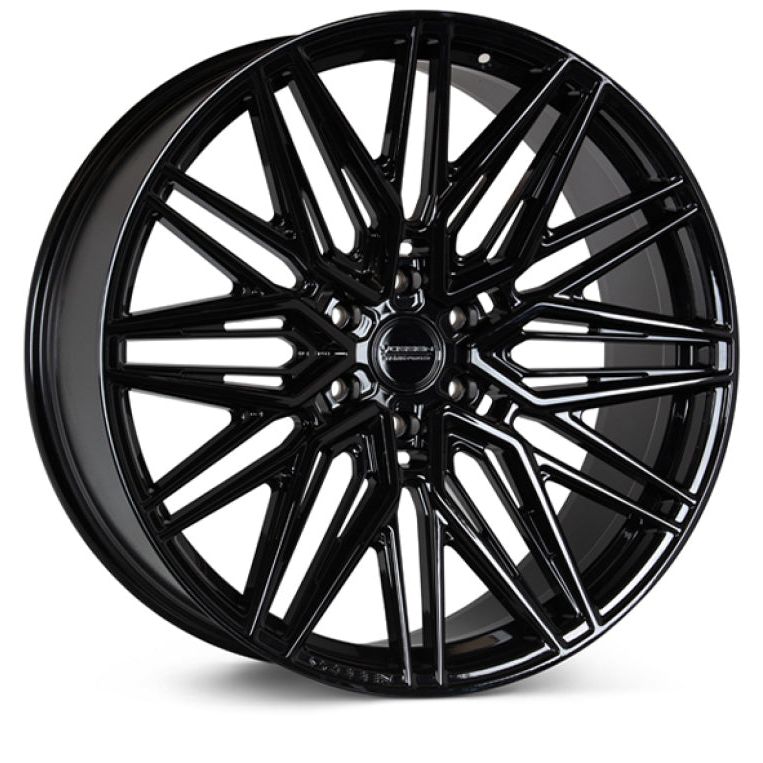 Vossen HF65-4G44 - VOSHF65-4G44 - Vossen HF6-5 24x10 / 6x139.7 / ET25 / Deep Face / 106.1 - Gloss Black Wheel - Shipped in Europe - Tuningsupply.com