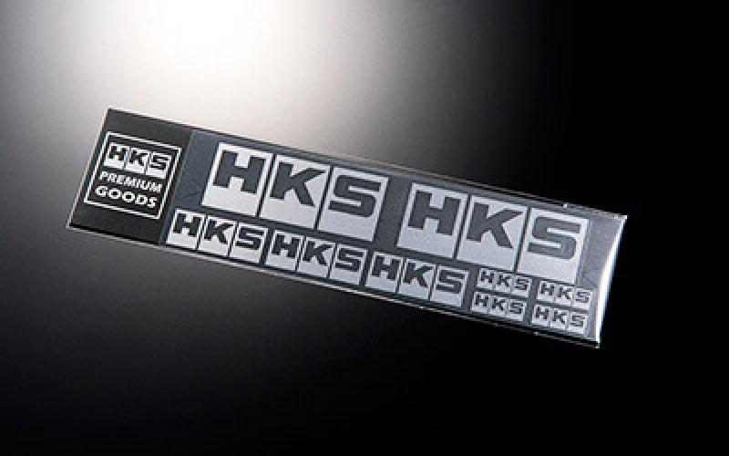 HKS 51007-AK231 - HKS51007-AK231 - HKS HKS METAL LOGO STICKER - Shipped in Europe - Tuningsupply.com