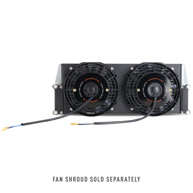 Mishimoto MMOC-SSO-17SL - MISMMOC-SSO-17SL - Mishimoto Heavy-Duty Oil Cooler - 17in. Same-Side Outlets - Silver - Shipped in Europe - Tuningsupply.com