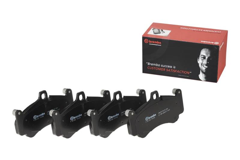 Brembo OE P85147 - BREP85147 - Brembo 15-19 Volkswagen e-Golf Front Premium Low-Met OE Equivalent Pad - Shipped in Europe - Tuningsupply.com