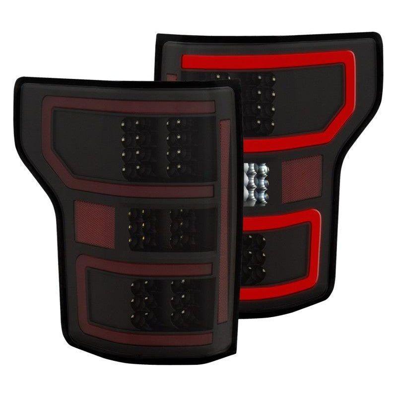 ANZO 321338 - ANZ321338 - ANZO 18-19 Ford F-150 LED Taillights Black - Shipped in Europe - Tuningsupply.com