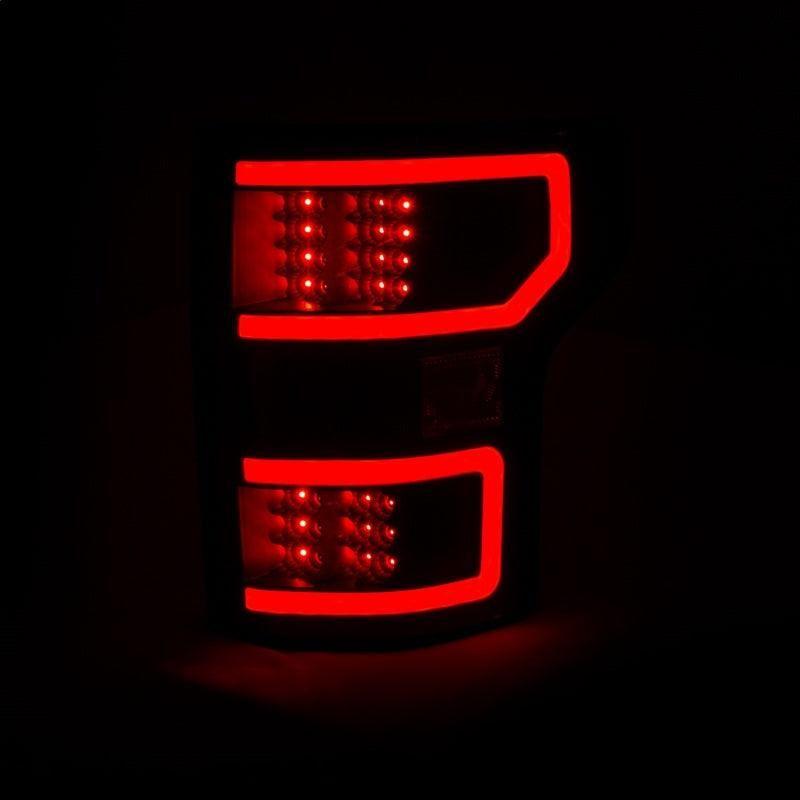 ANZO 321338 - ANZ321338 - ANZO 18-19 Ford F-150 LED Taillights Black - Shipped in Europe - Tuningsupply.com
