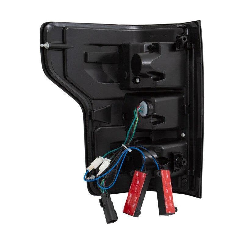ANZO 321338 - ANZ321338 - ANZO 18-19 Ford F-150 LED Taillights Black - Shipped in Europe - Tuningsupply.com