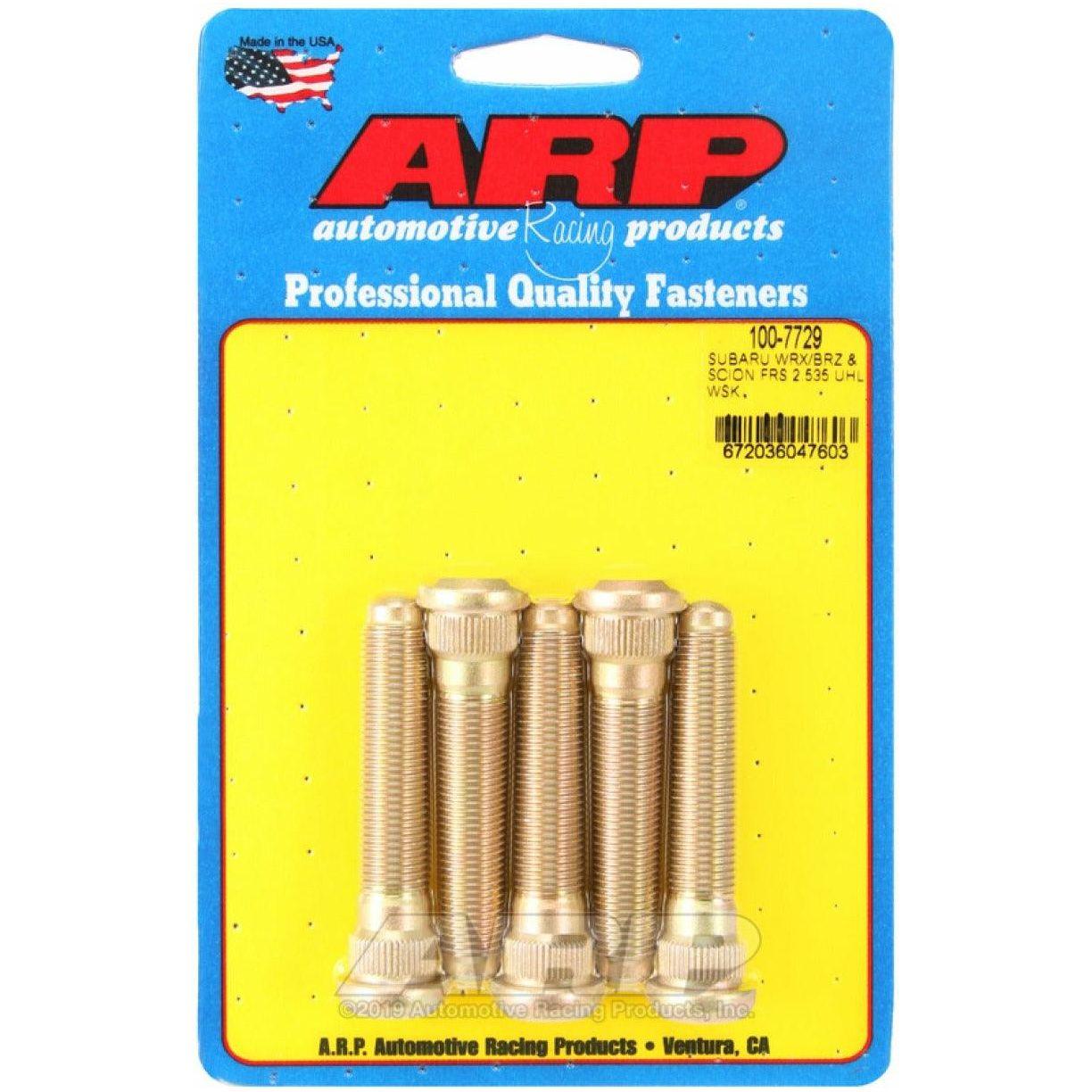 ARP 100-7729 - ARP100-7729 - ARP 2015+ Subaru WRX/STI and 13+ BRZ Extended 5 Wheel Stud Kit - Shipped in Europe - Tuningsupply.com