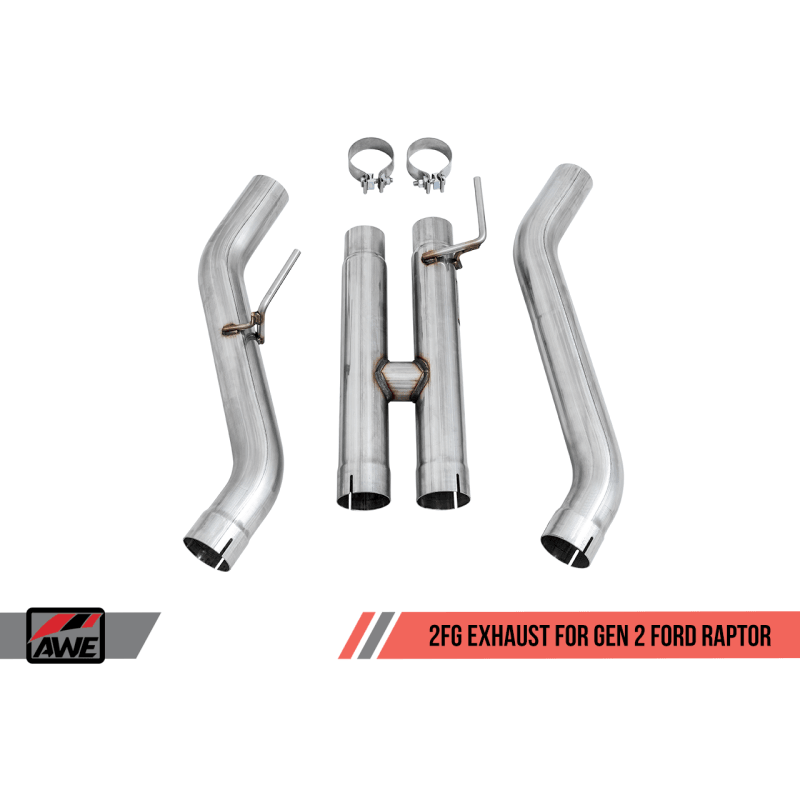 AWE Tuning 3020-11022 - AWE3020-11022 - AWE Tuning 2017+ Ford Raptor 2 FG Performance H-Pipe - Shipped in Europe - Tuningsupply.com