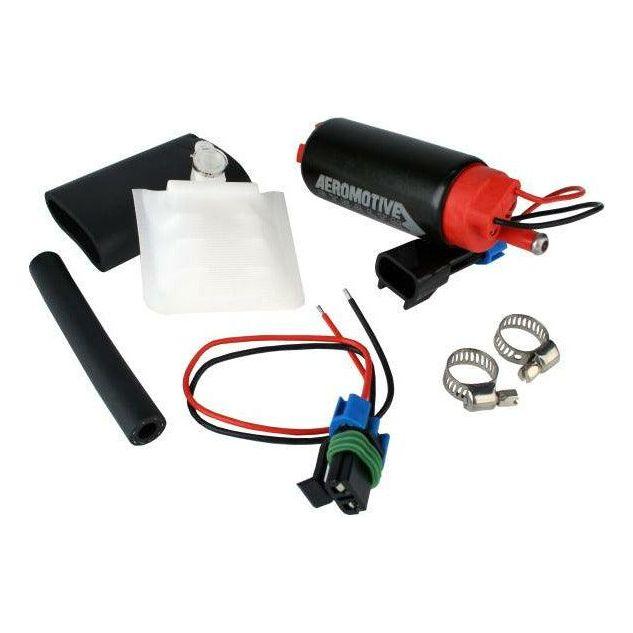 Aeromotive 11542 - AER11542 - Aeromotive 340 Series Stealth In-Tank E85 Fuel Pump - Offset Inlet - Inlet Inline w/Outlet - Shipped in Europe - Tuningsupply.com