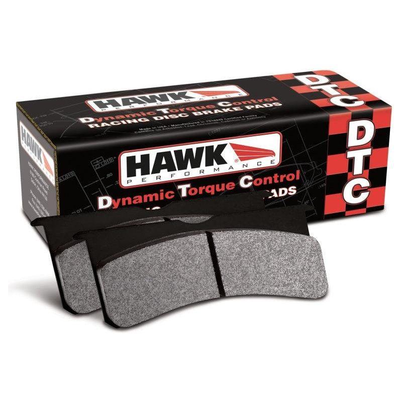 Hawk Performance KHB659W.570 - HAWKHB659W.570 - Hawk 06-13 Chevrolet Corvette Z06 DTC-30 Race Rear Brake Pads (One Piece) - Shipped in Europe - Tuningsupply.com
