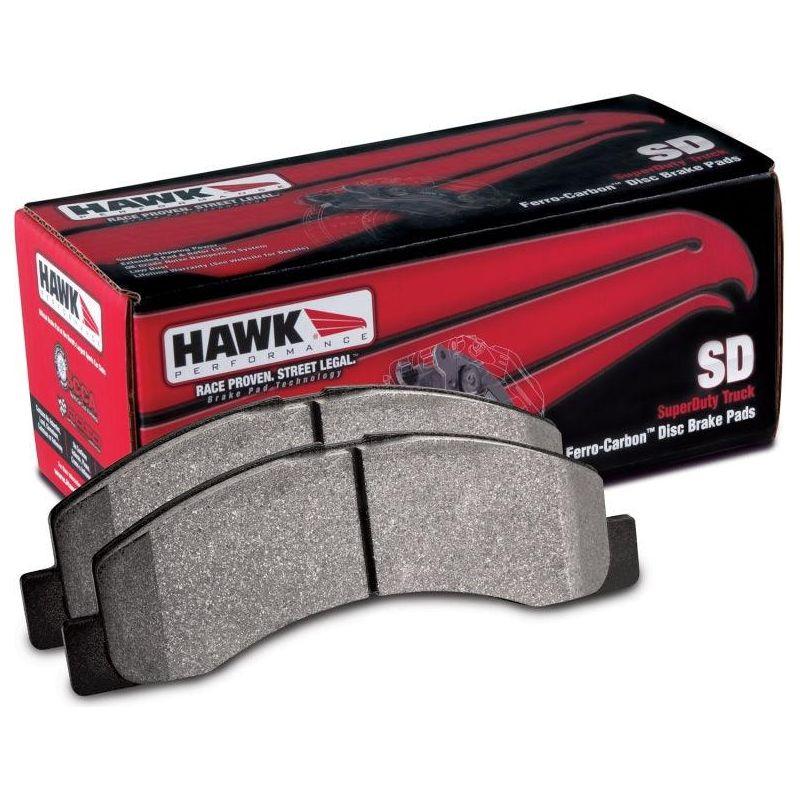 Hawk Performance KHB323P.724 - HAWKHB323P.724 - Hawk 06 Chevy Avalanche 2500 / GMC Truck / Hummer Super Duty Street Rear Brake Pads - Shipped in Europe - Tuningsupply.com
