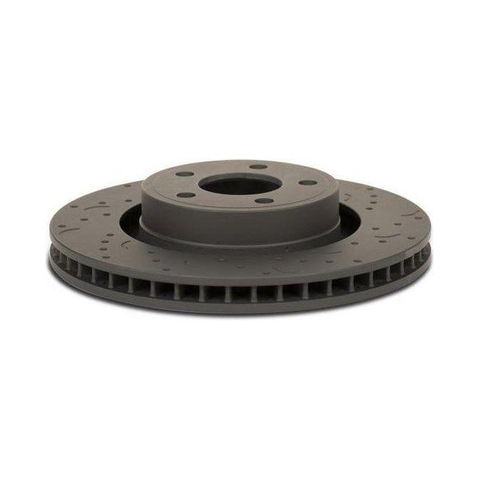 Hawk Performance KHTC4051 - HAWKHTC4051 - Hawk Talon 2013 Ford Mustang Base Drilled and Slotted Rear Brake Rotor Set - Shipped in Europe - Tuningsupply.com