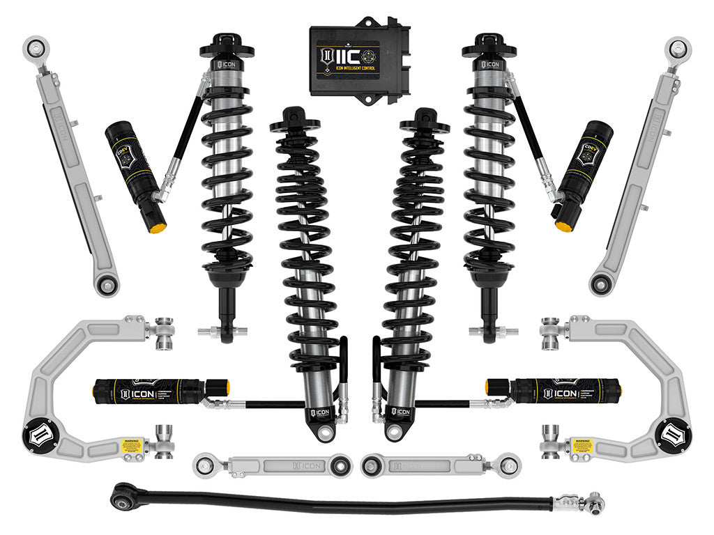 ICON - ICOK40018 - ICON 21-UP BRONCO SASQUATCH 2-3" LIFT STAGE 8 SUSPENSION SYSTEM BILLET - Shipped in Europe - Tuningsupply.com