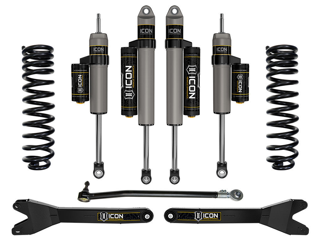ICON - ICOK62563R - ICON 2023+ Ford F250/350 2.5in Stage 3 Suspension System w/ Radius Arms - Shipped in Europe - Tuningsupply.com