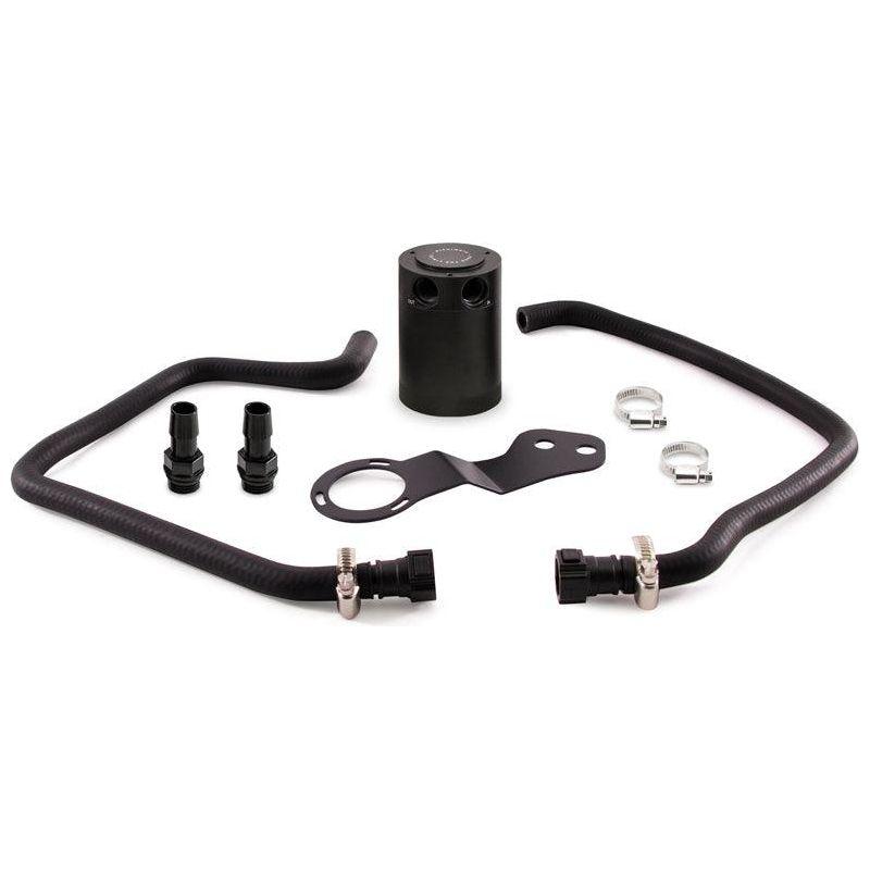 Mishimoto MMBCC-CAM8-16PBE - MISMMBCC-CAM8-16PBE - Mishimoto 2016+ Chevrolet Camaro SS Baffled Oil Catch Can Kit - Black - Shipped in Europe - Tuningsupply.com