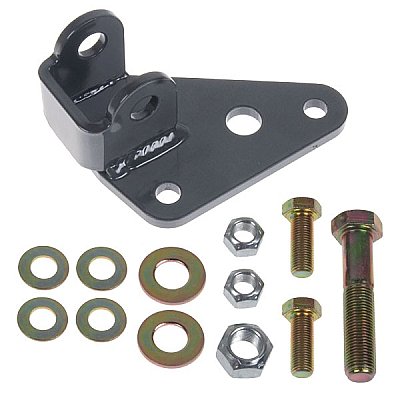Synergy Mfg 8007 - SYN8007 - Synergy 07-18 Jeep Wrangler JK/JKU Fox Steering Stabilizer Relocation Bracket - Shipped in Europe - Tuningsupply.com