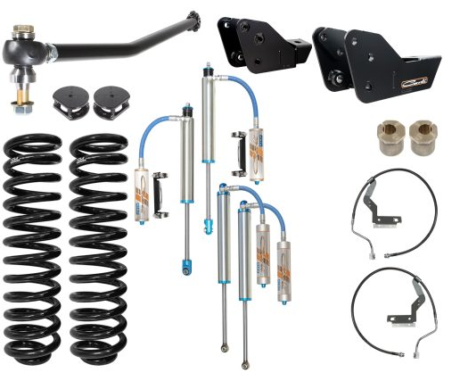 Carli - CLICS-FLVL-PT25-23 - Carli Pintop Leveling System - Base - 3.5in Lift - 2023+ Ford F250/350 - Diesel - Shipped in Europe - Tuningsupply.com
